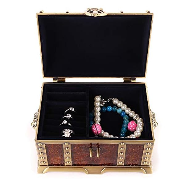 Kleine juwelendoos, tweelaagse juwelendoos organizer juwelendoos meisjes juwelendoos juwelendoos sieraden organizer doos, sieraden kleine voorwerpen voor ketting oorbellen